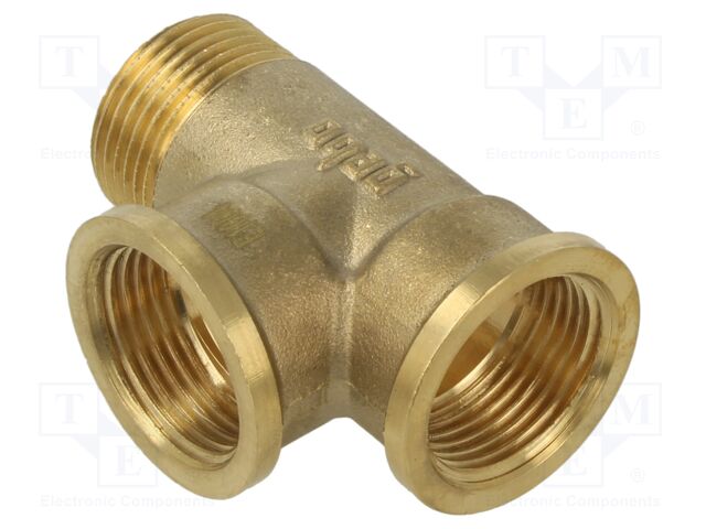 Female-female-male; max.6bar@<90°C,max.16bar@10°C÷30°C; BR