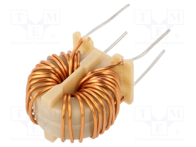 Inductor: wire; THT; 2.2mH; 11.3A; 13mΩ; 230VAC; 17.8x18mm; -20÷+50%