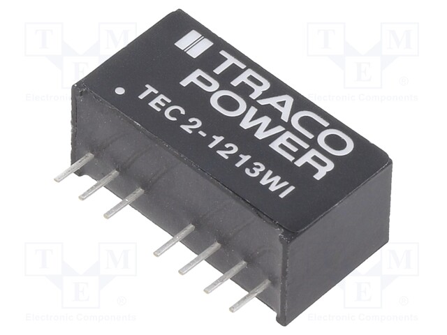 Converter: DC/DC; 2W; Uin: 4.5÷18V; 15VDC; Iout: 134mA; SIP8; 4.5g