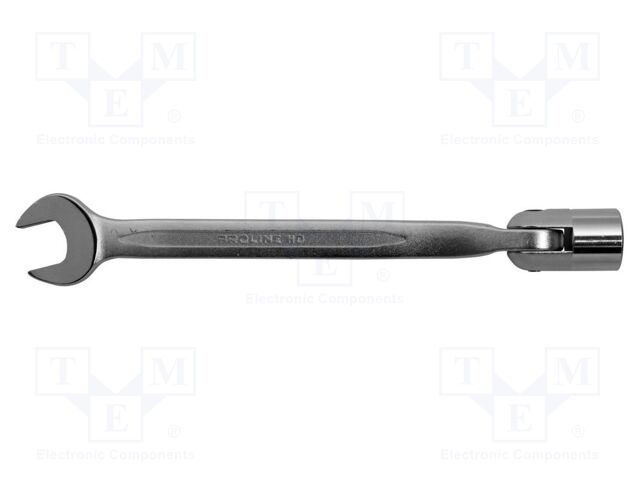 Wrench; combination swivel head socket,with joint; HD