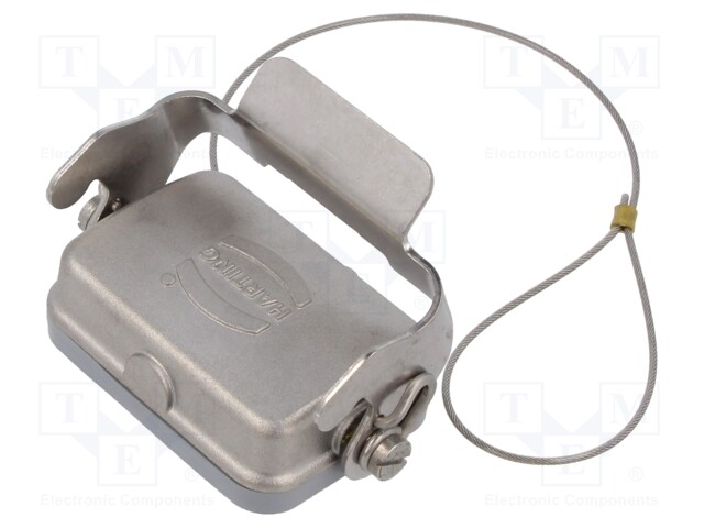 Protection cover; Han-INOX®; size 6B; with latch; IP65,IP67