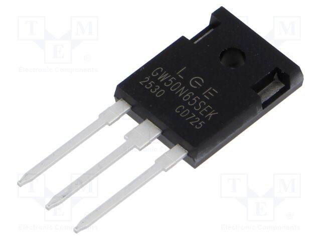 Transistor: IGBT; 650V; 50A; 166W; TO247