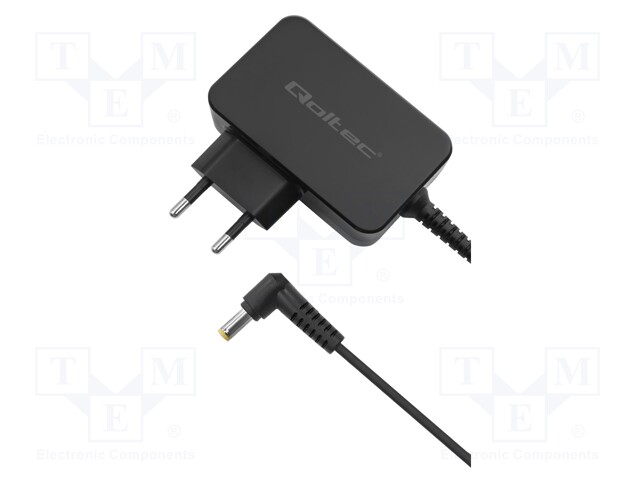 Power supply: switched-mode; plug; 19VDC; 2.37A; 45W; Out: 5,5/1,7