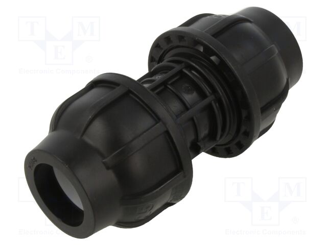 Splice terminal: clamping; Øout: 25mm; Øin: 25mm; for PE pipes