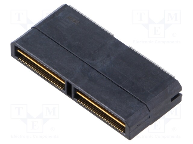 Connector: PCB to PCB; male; PIN: 120; 0.5mm; QTH; gold-plated; SMT