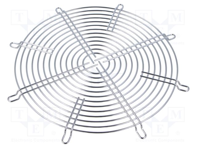 Guard; nickel plated steel; Ø200mm; screws