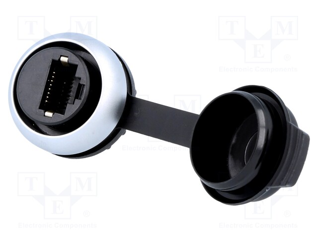 RJ45 socket; 22mm; RMQ-Titan; Ø22.5mm