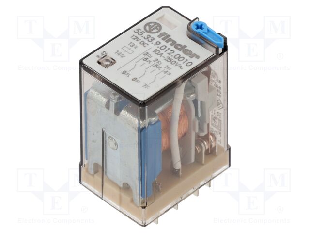 Relay: electromagnetic; industrial