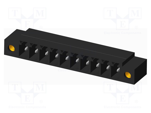 Connector: pluggable terminal block; socket; male; on PCBs