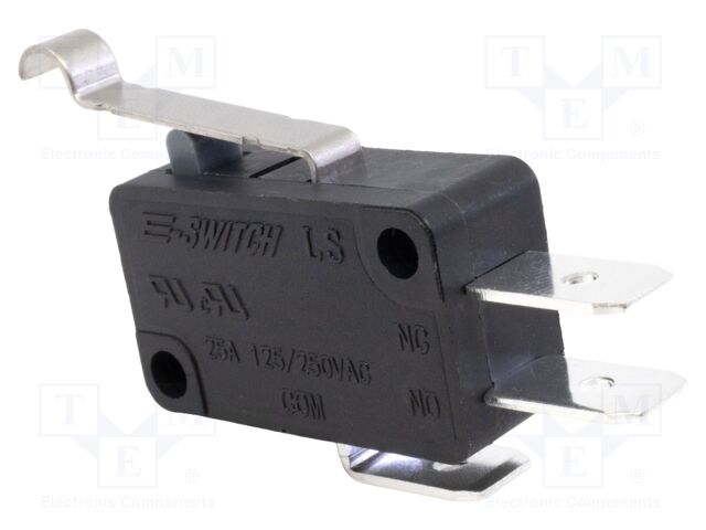 Microswitch SNAP ACTION; 25A/250VAC; SPDT; Rcont max: 100mΩ; IP40