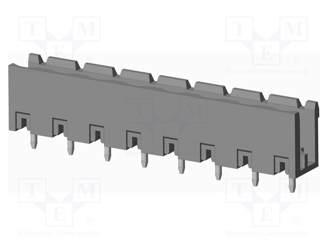 Connector: pluggable terminal block; socket; male; on PCBs