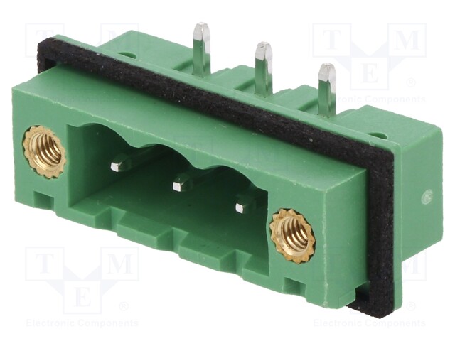Pluggable terminal block; 5.08mm; ways: 3; angled 90°; socket