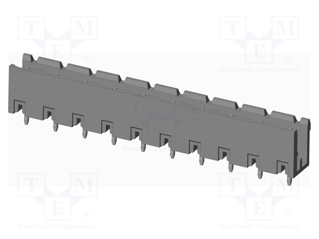 Connector: pluggable terminal block; socket; male; on PCBs