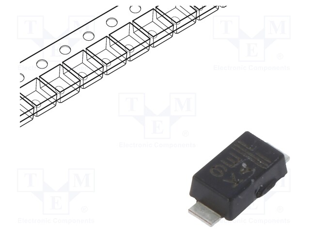 Diode: transil; 200W; 6.4V; 21.7A; unidirectional; SMF