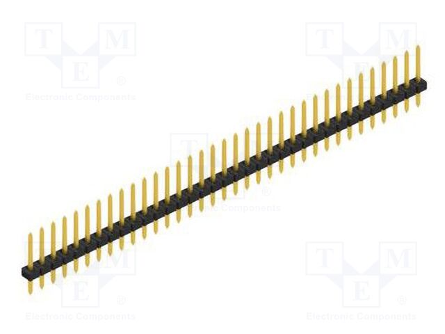 Connector: pin strips; pin header; male; PIN: 35; 2mm; THT; 1x35