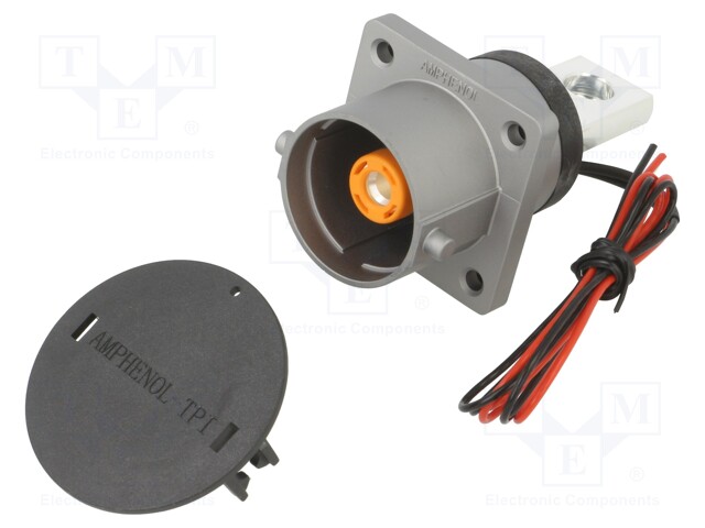 Connector: DC supply; female; screw; Mech.durability: 100cycles
