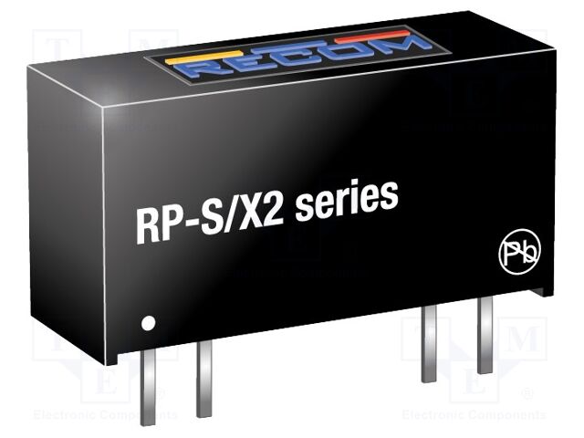Converter: DC/DC; 1W; Uin: 21.6÷26.4V; Uout: 5VDC; Iout: 200mA; SIP7