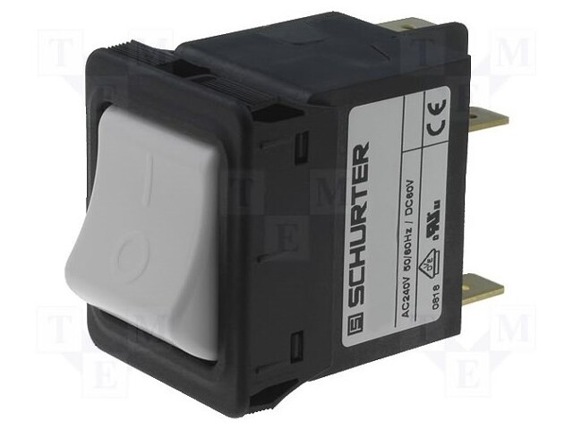 CIRCUIT BREAKER, THERMAL, 2P, 240V, 3A