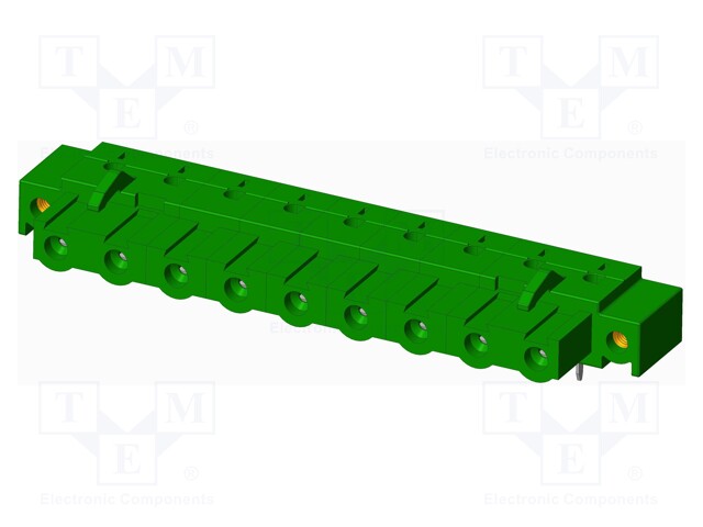 Connector: pluggable terminal block; socket; female; angled 90°