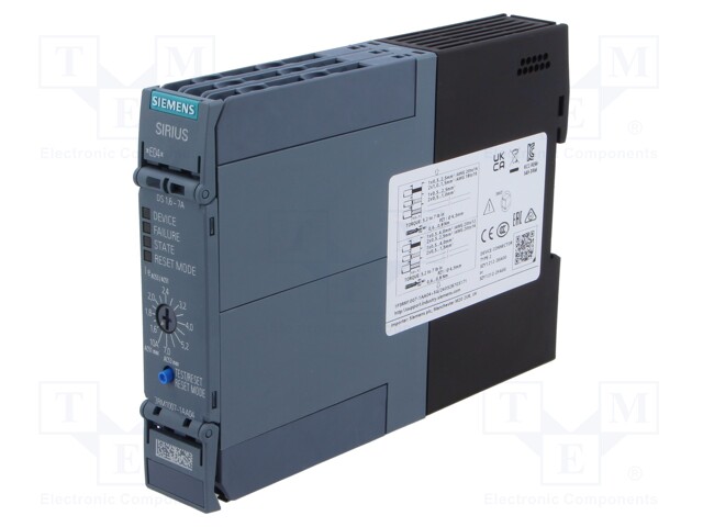 Module: motor starter; 3kW; 1.6÷7A; for DIN rail mounting; IP20