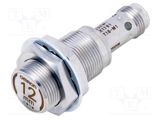 Sensor: inductive; OUT: PNP / NO; 0÷12mm; 10÷30VDC; M18; IP67; PIN: 4