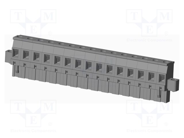 Connector: pluggable terminal block; plug; female; angled 90°