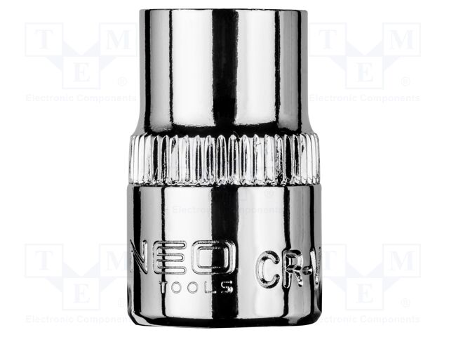 Socket; 6-angles,socket spanner; HEX 10mm; 3/8"