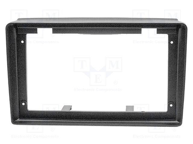 Radio frame; Citroën,Fiat,Opel,Peugeot; black; 9"