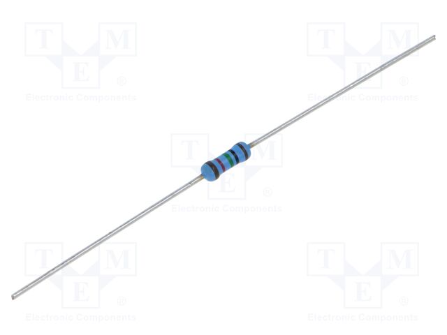 Resistor: metal film; THT; 10.5kΩ; 600mW; ±1%; -55÷155°C; 50ppm/°C