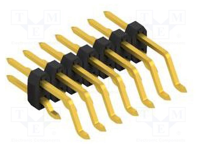 Connector: pin strips; pin header; male; PIN: 14; 2mm; SMT; 2x7; 100V