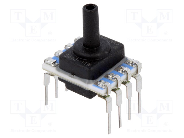 Sensor: pressure; Range: 0÷6 mbar; gage; Output conf: analogue