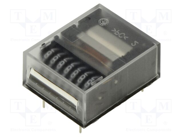 Counter: electromechanical; pulses; 9999999; Resetting: none; IP65