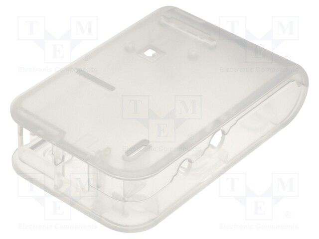 Enclosure: for computer; Raspberry Pi; ABS; semi-transparent
