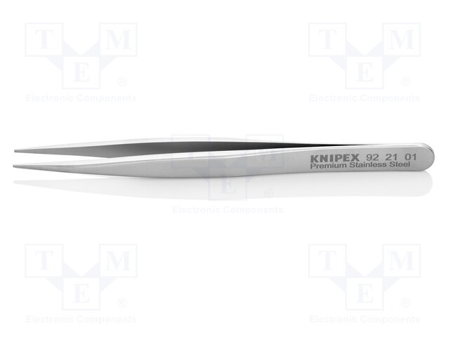 Tweezers; 120mm; for precision works; Blades: straight