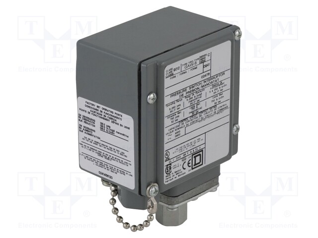 Module: pressure switch; relative pressure; 3÷150psi; 9012