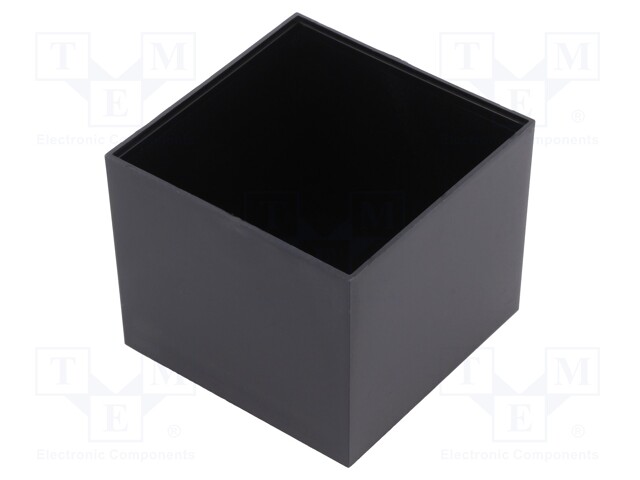 Enclosure: designed for potting; X: 60mm; Y: 60mm; Z: 50mm; ABS