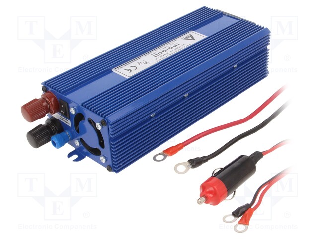 Converter: automotive dc/ac; 500W; Uout: 230VAC; Out: mains 230V