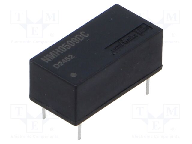 Isolated Board Mount DC/DC Converter, 1kV Isolation, ITE, 2 Output, 2 W, 9 V, 111 mA, -9 V