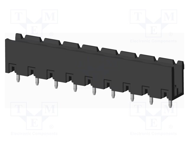 Connector: pluggable terminal block; socket; male; on PCBs