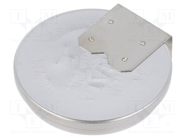 Battery: lithium; 3V; CR2450,coin; 540mAh; non-rechargeable