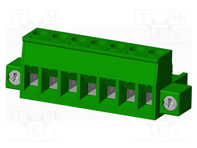 Connector: pluggable terminal block; plug; female; straight; 12A