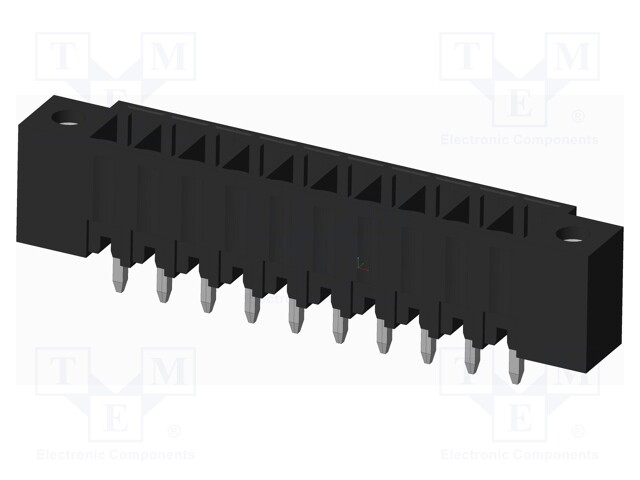 Connector: pluggable terminal block; socket; male; on PCBs