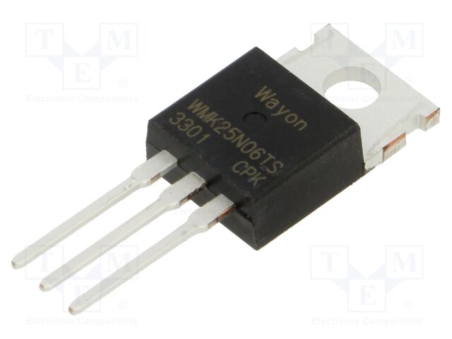 Transistor: N-MOSFET; unipolar; TO220-3