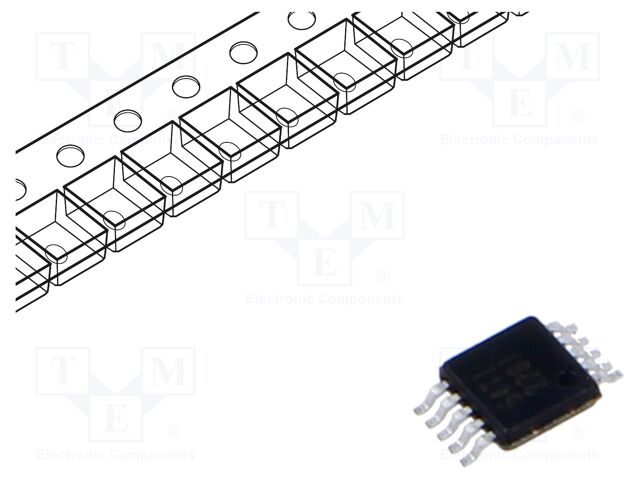 IC: instrumentation amplifier; VSSOP10; Features: 20bit ADC