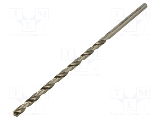 Drill bit; for metal; Ø: 8mm; L: 240mm; high speed steel