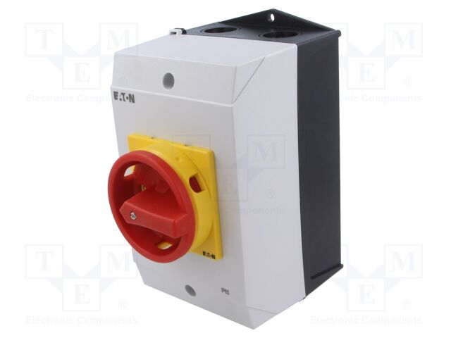 Switch-disconnector; Poles: 3; in housing; 20A; 5.5kW; Stabl.pos: 2