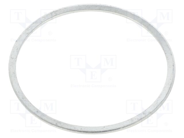 Washer; round; M40; D=38mm; steel; Plating: galvanized; SKINDICHT®