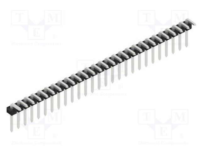 Connector: pin strips; pin header; male; PIN: 27; 2.54mm; THT; 1x27