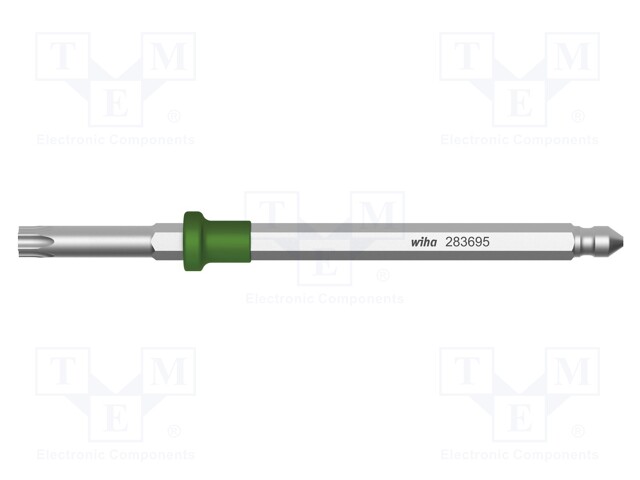 Interchangeable blade; Torx®; TX09; 75mm; max.2.5Nm
