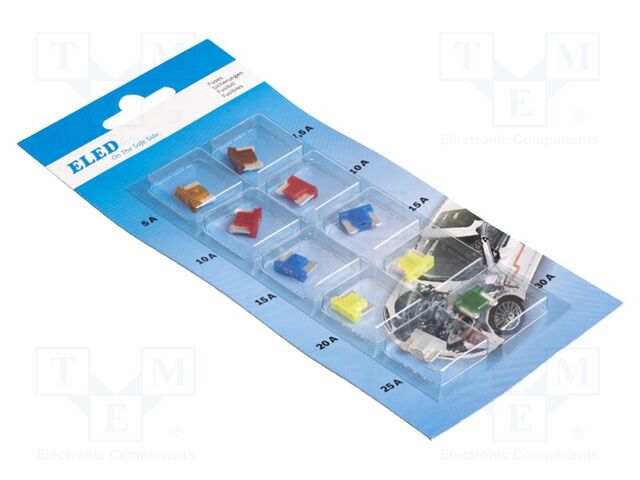 Fuse: fuse; 5A,7.5A,10A,15A,20A,25A,30A; automotive